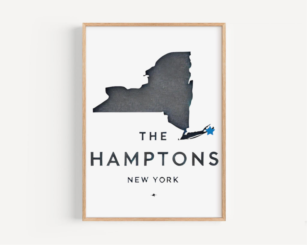 Hamptons Print Decor - New York, USA