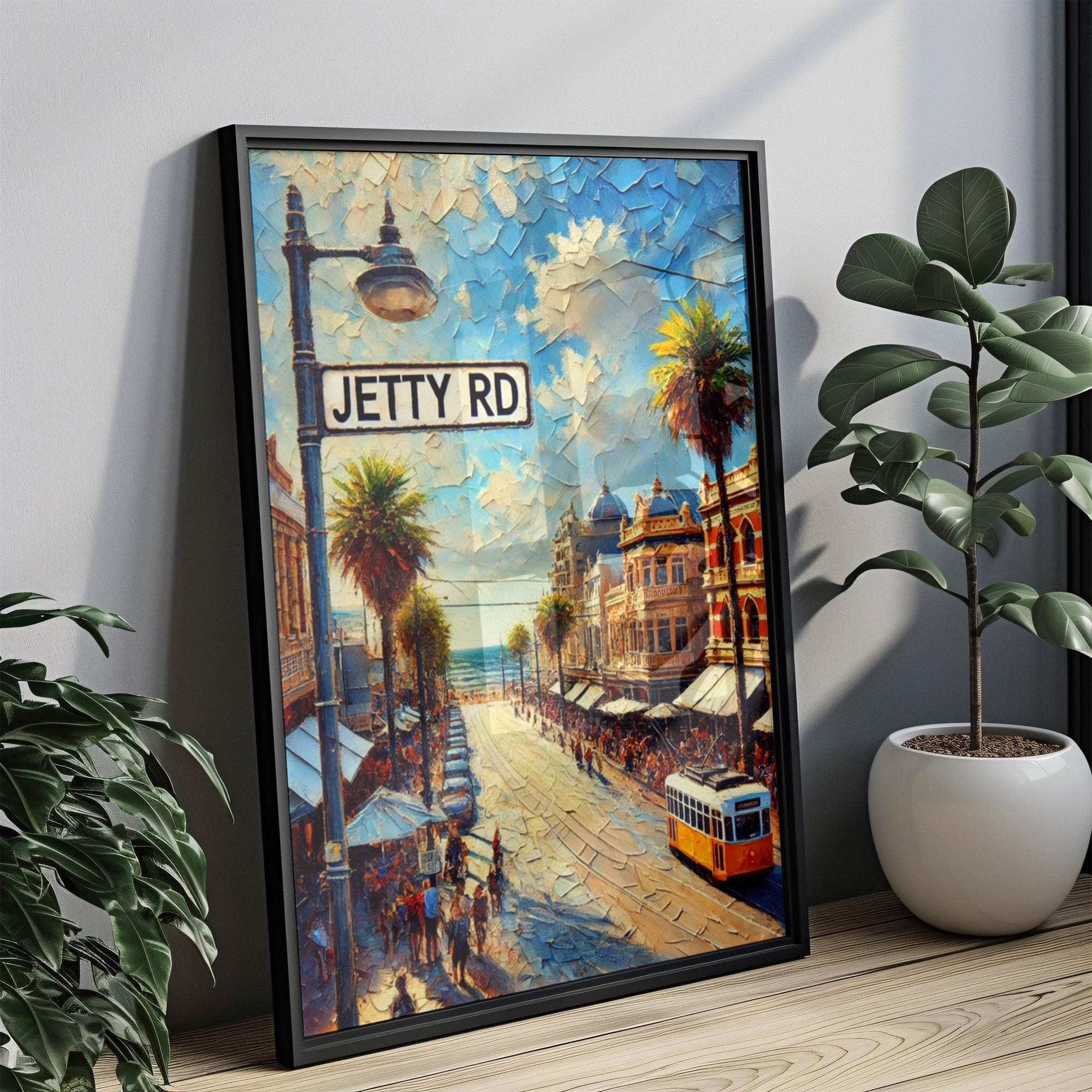 Jetty Rd Print - Adelaide, Australia