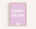 Dorm Room Wall Art - Rhode Island, USA