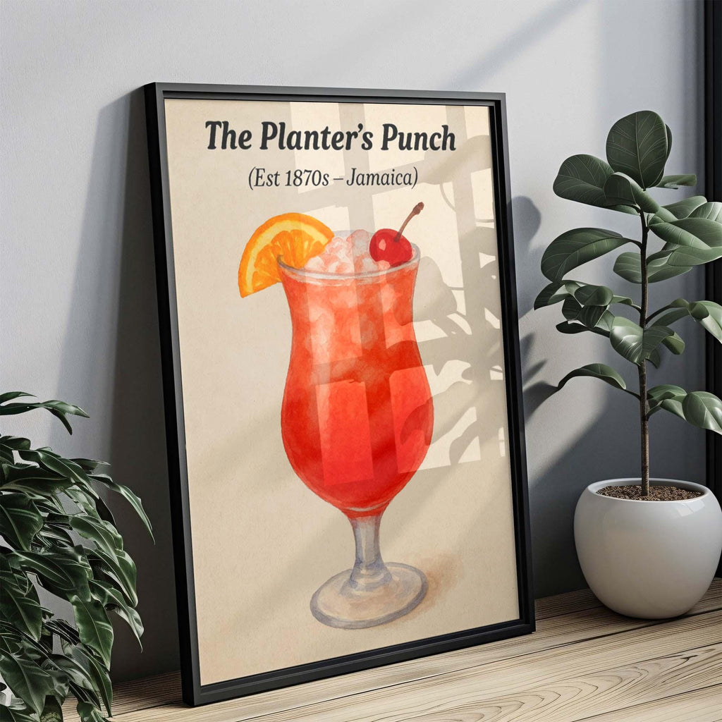 Planter's Punch Print Vintage - Caribbean