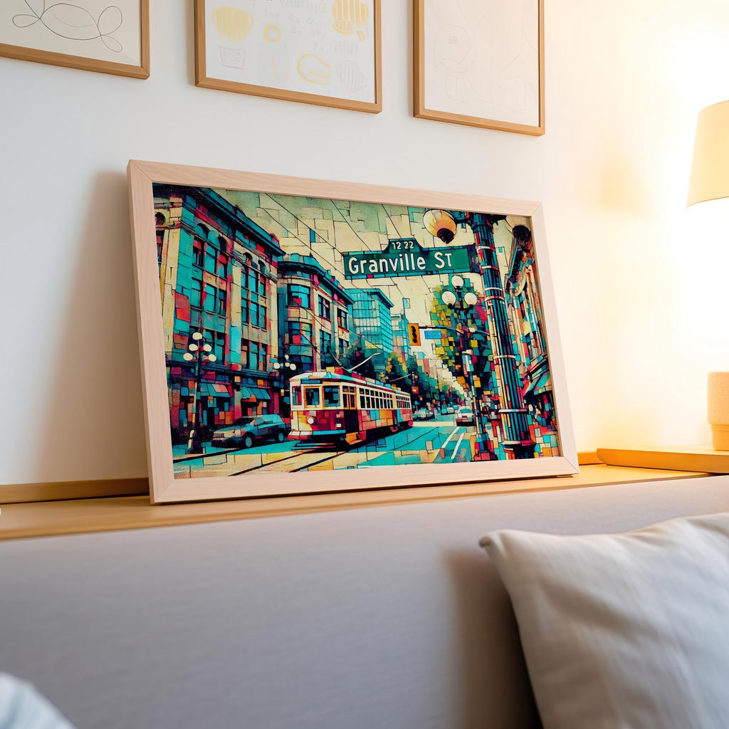 Granville St Print - Vancouver, Canada