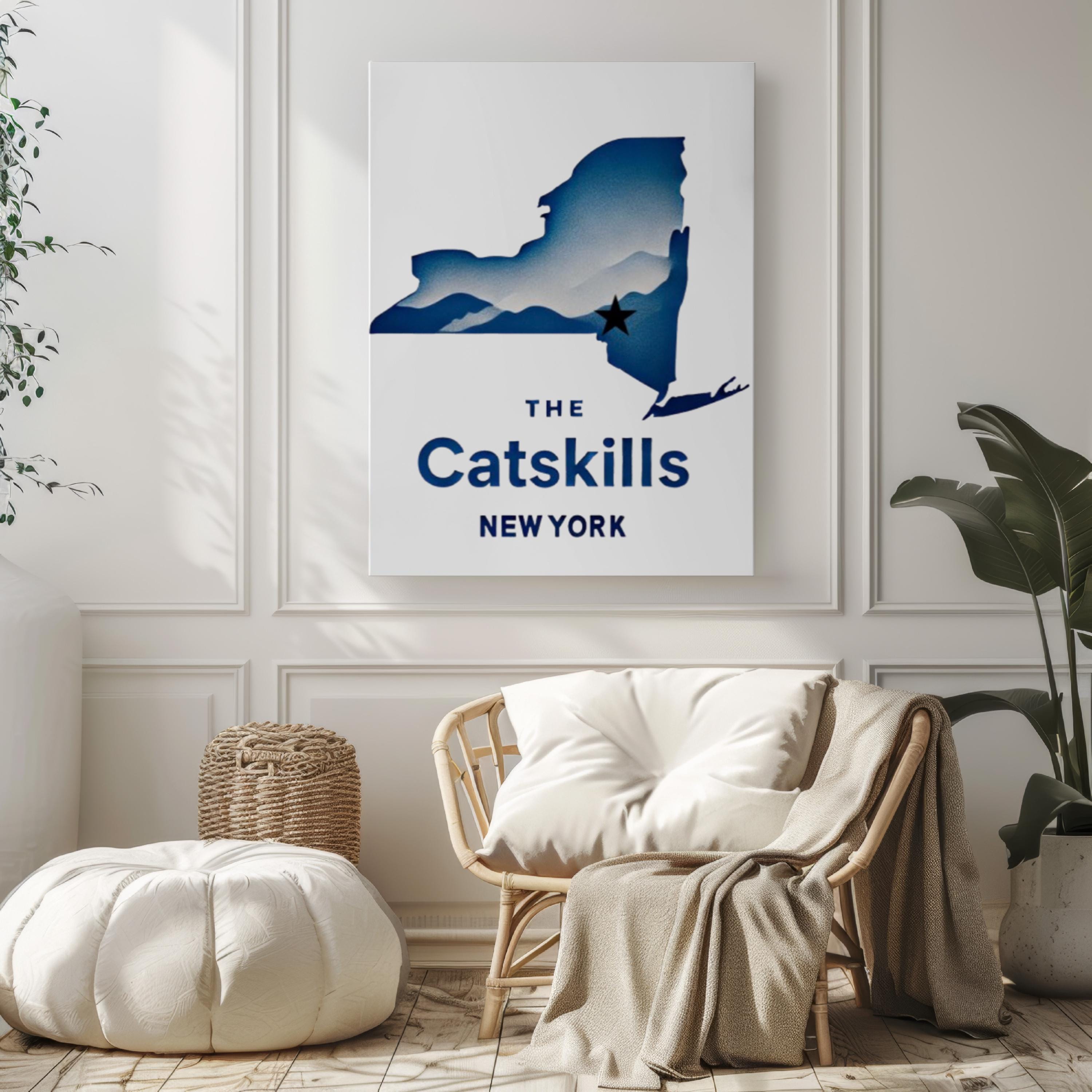 Catskills Wall Art Decor - New York, USA