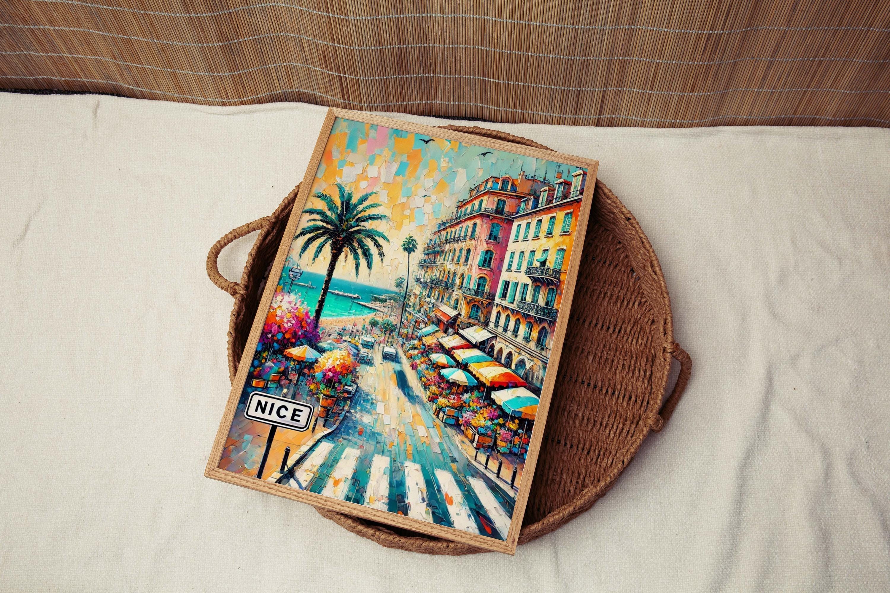 Nice Vintage Art Print - Nice, France