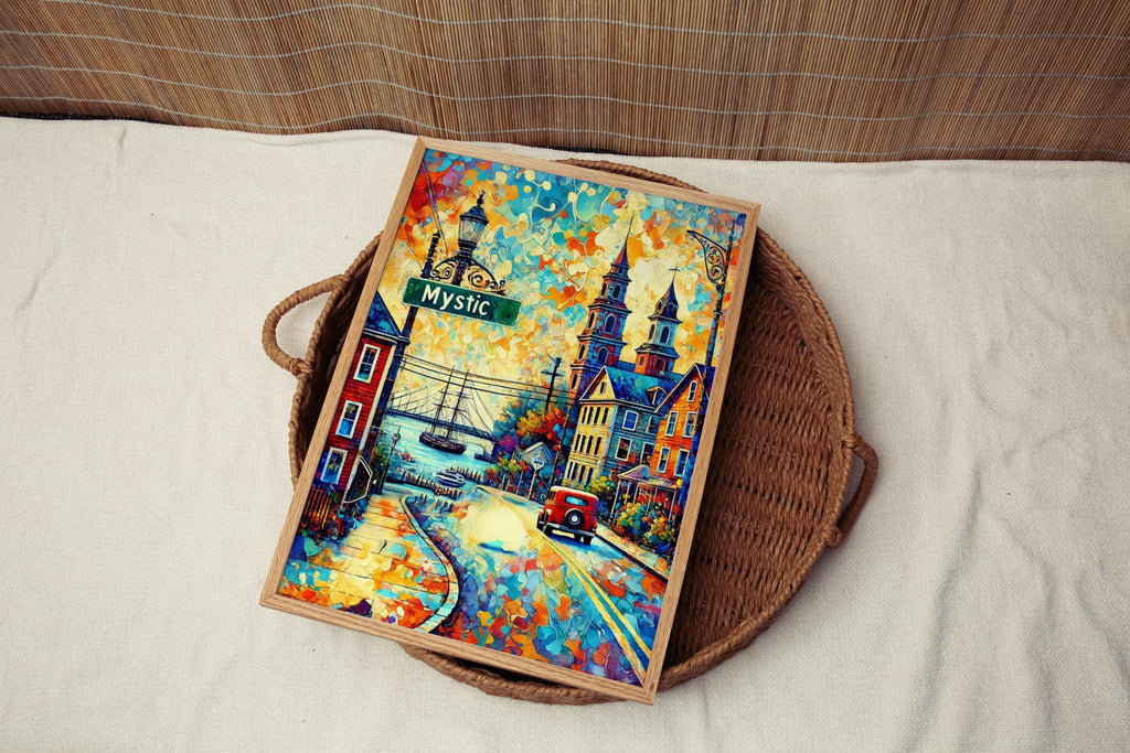 Mystic Wall Art - Mystic, Connecticut, USA