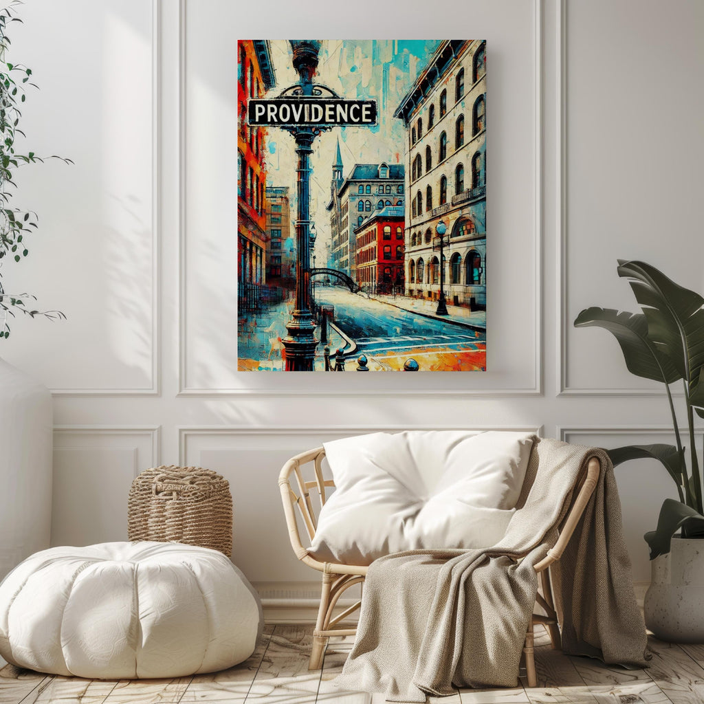 Providence Map Print - Providence, Rhode Island, USA