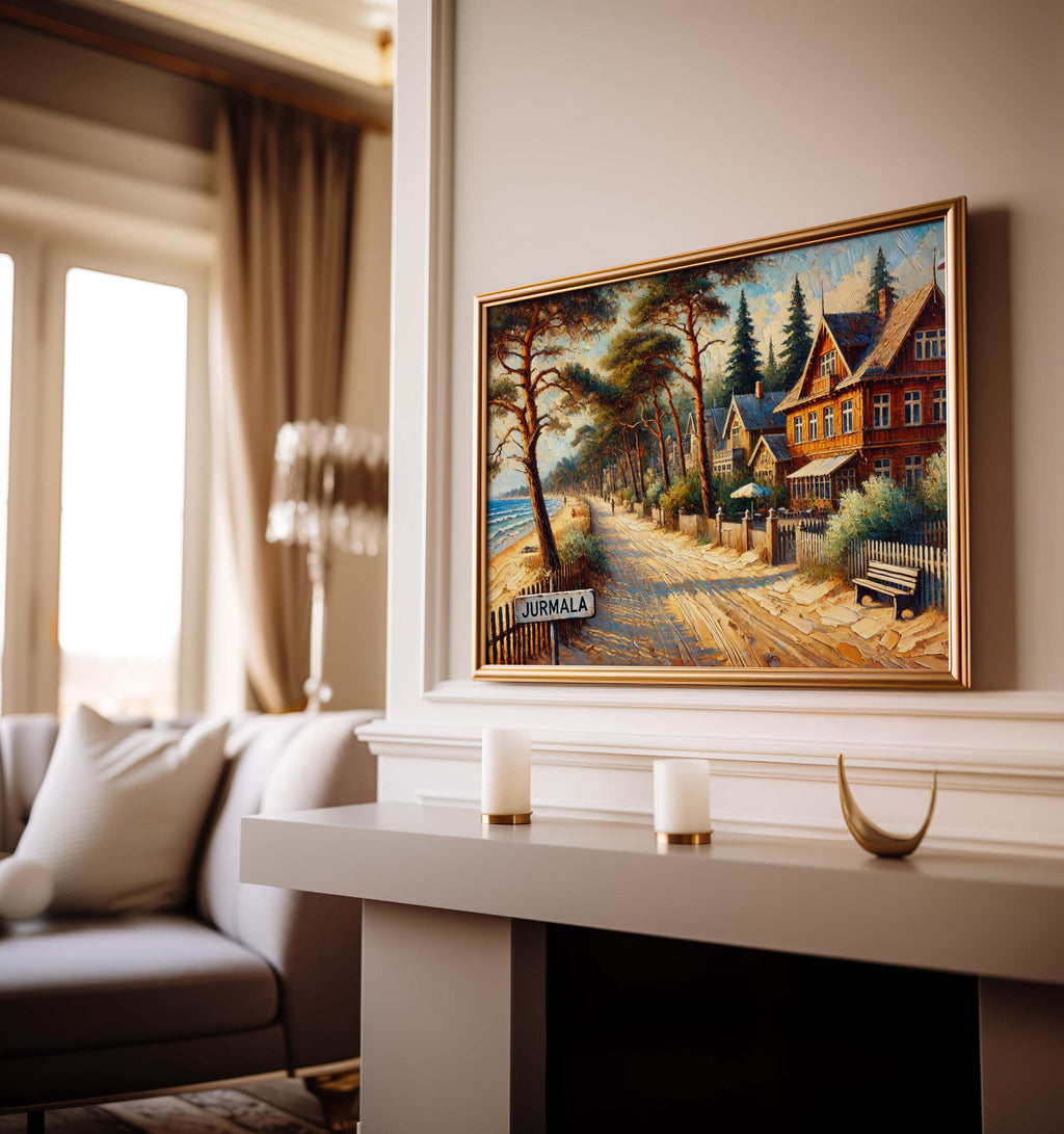 Jurmala Seaside Print - Jurmala, Latvia