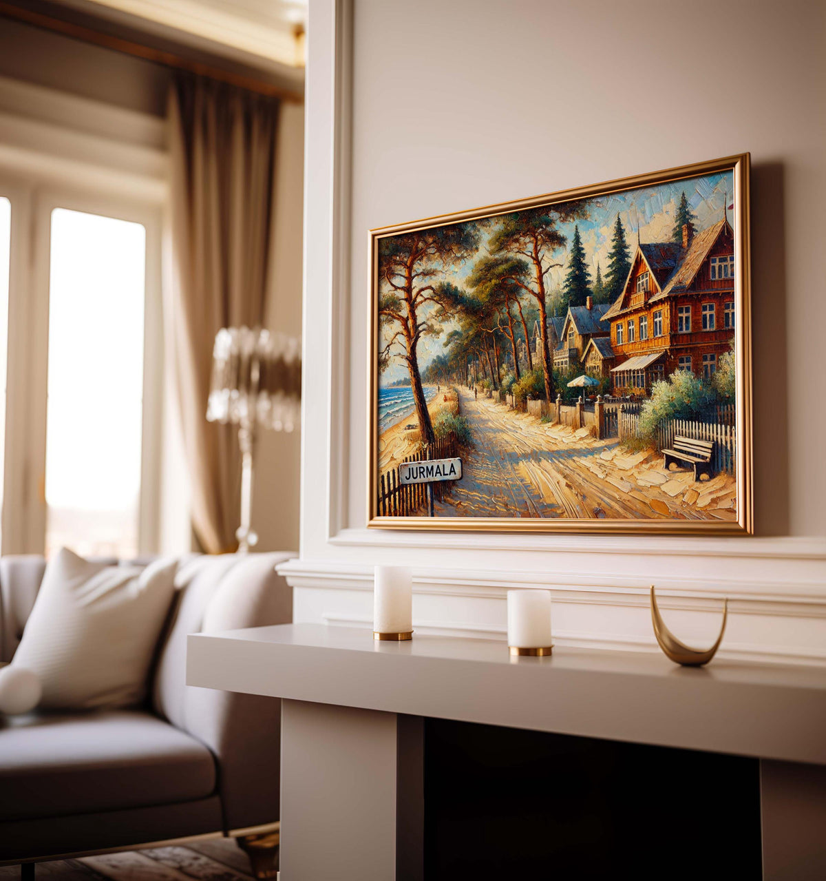 Jurmala Seaside Print - Jurmala, Latvia