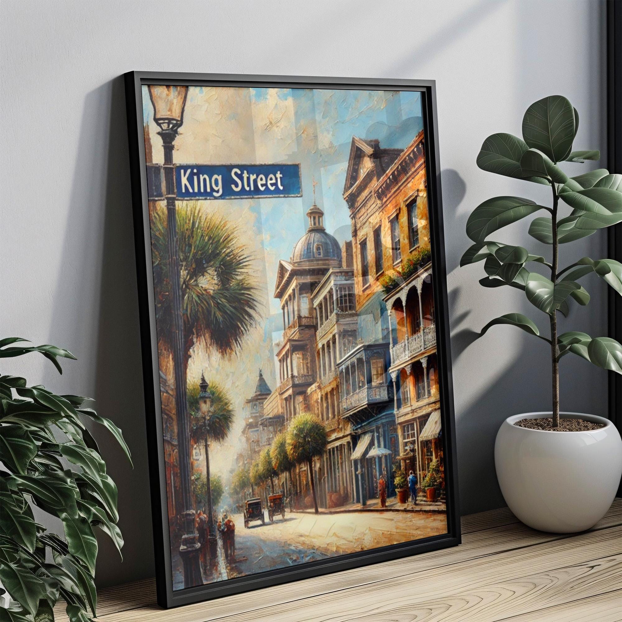 King Street Print - Charleston, South Carolina, USA