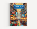Kuala Lumpur Night Market Print - Kuala Lumpur, Malaysia