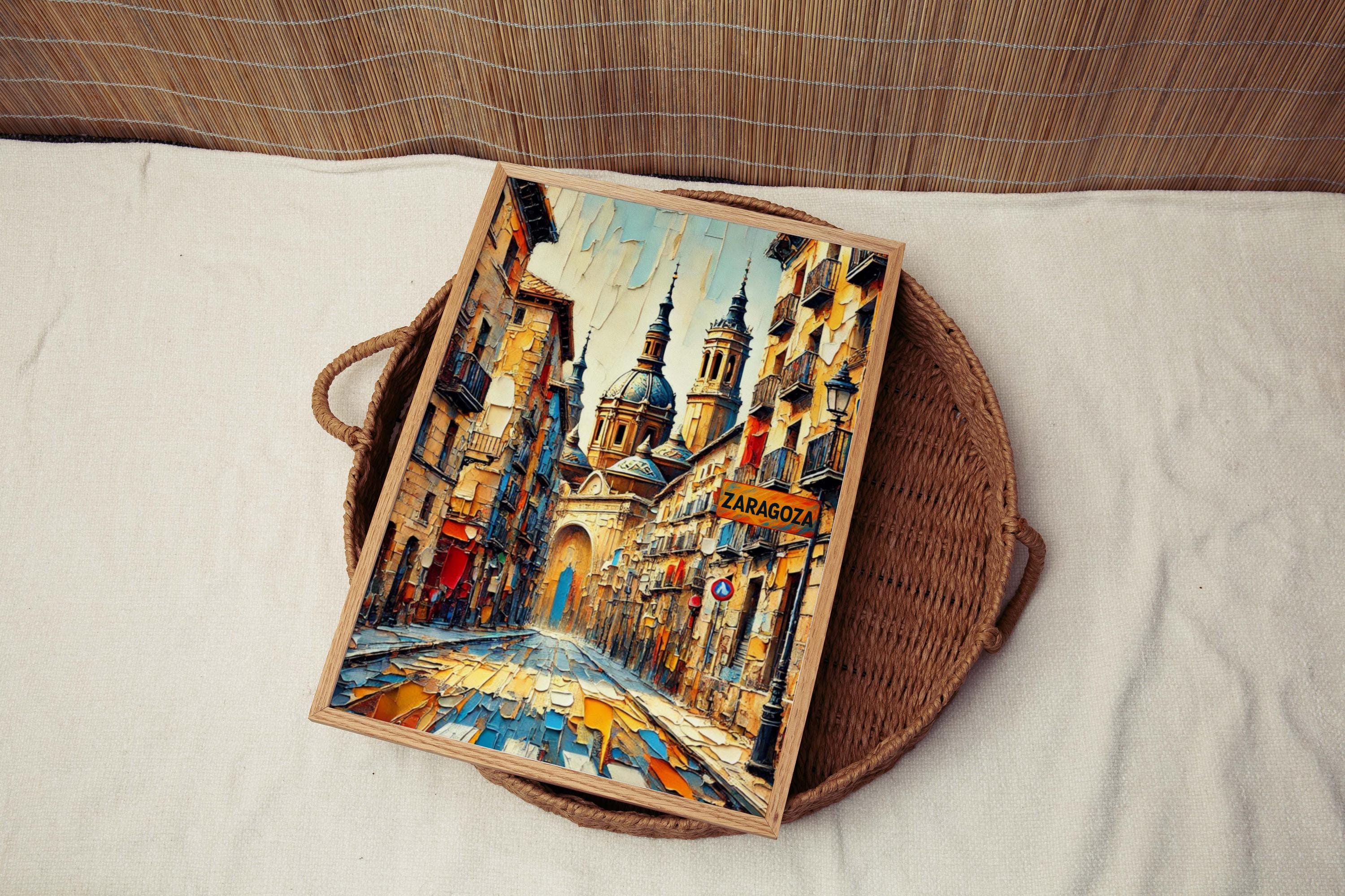 Zaragoza Art Print - Zaragoza, Spain