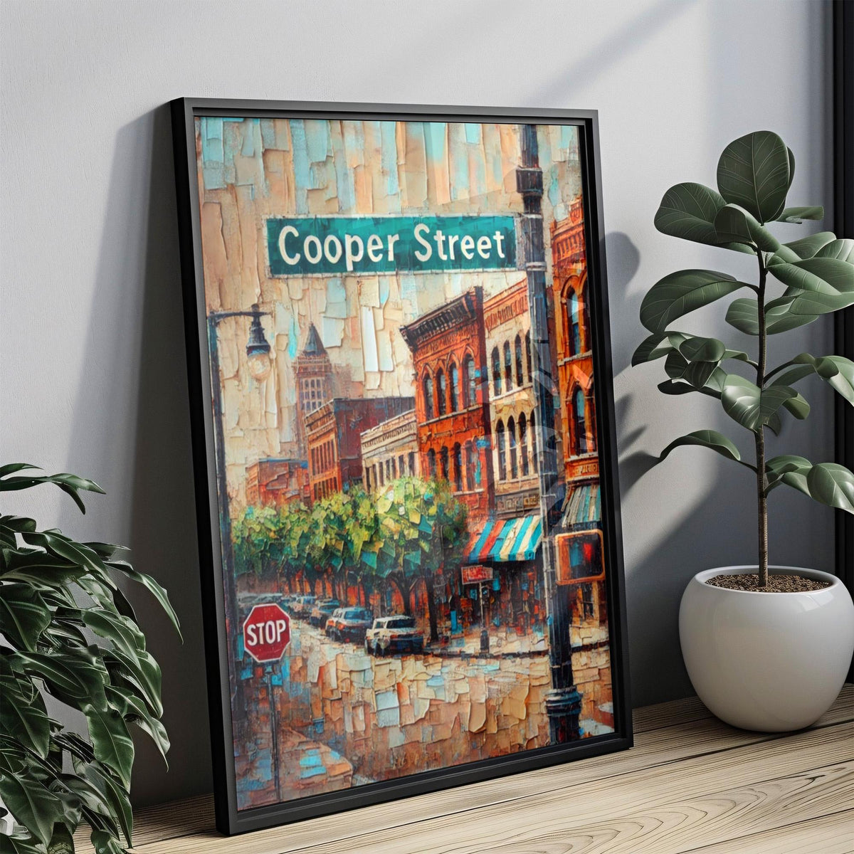 Cooper Street Wall Art - Memphis, Tennessee, USA