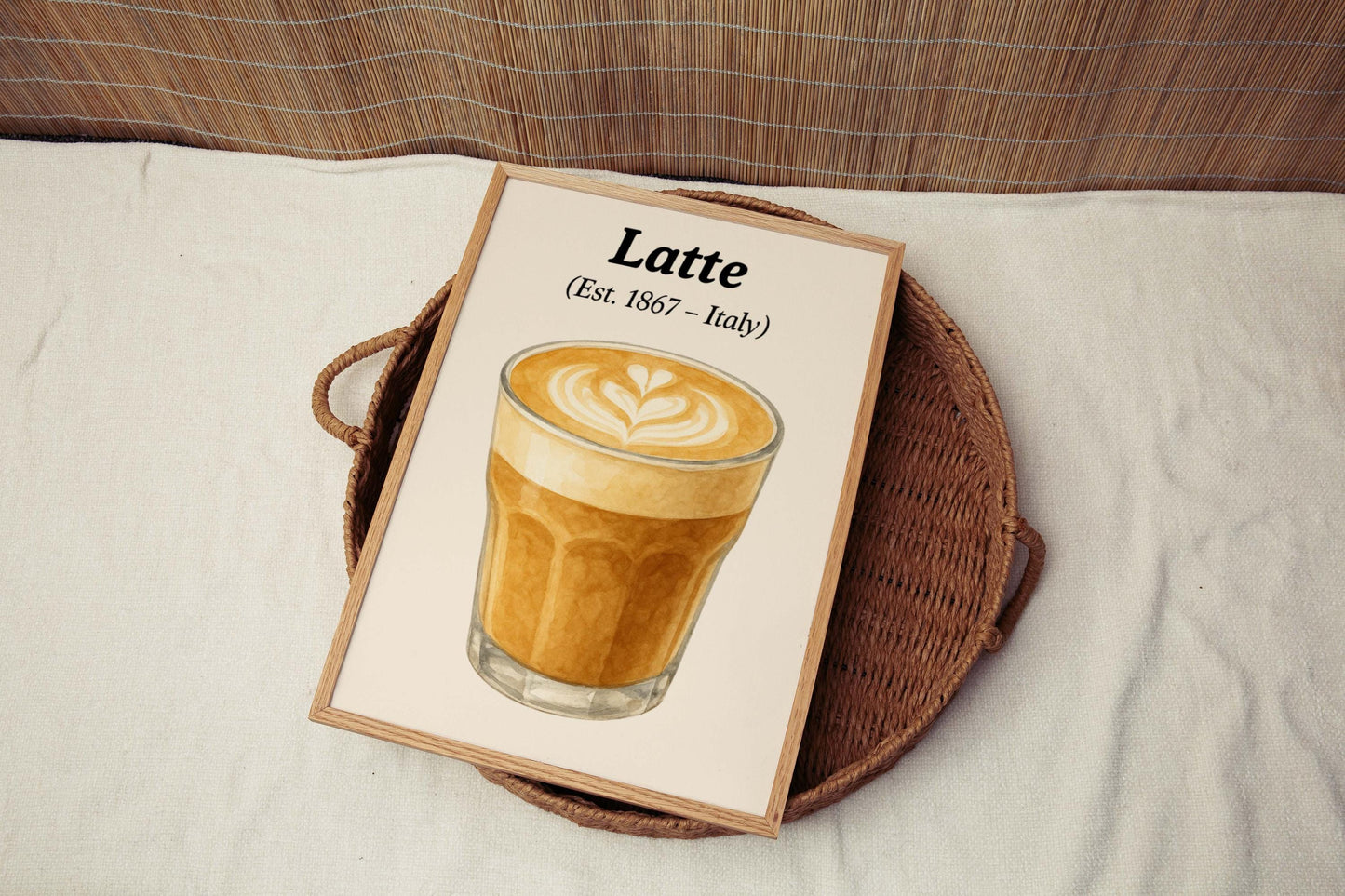 Vintage Havana Cocktail Print: Tropical Bar Wall Art, Retro Drink Illustration