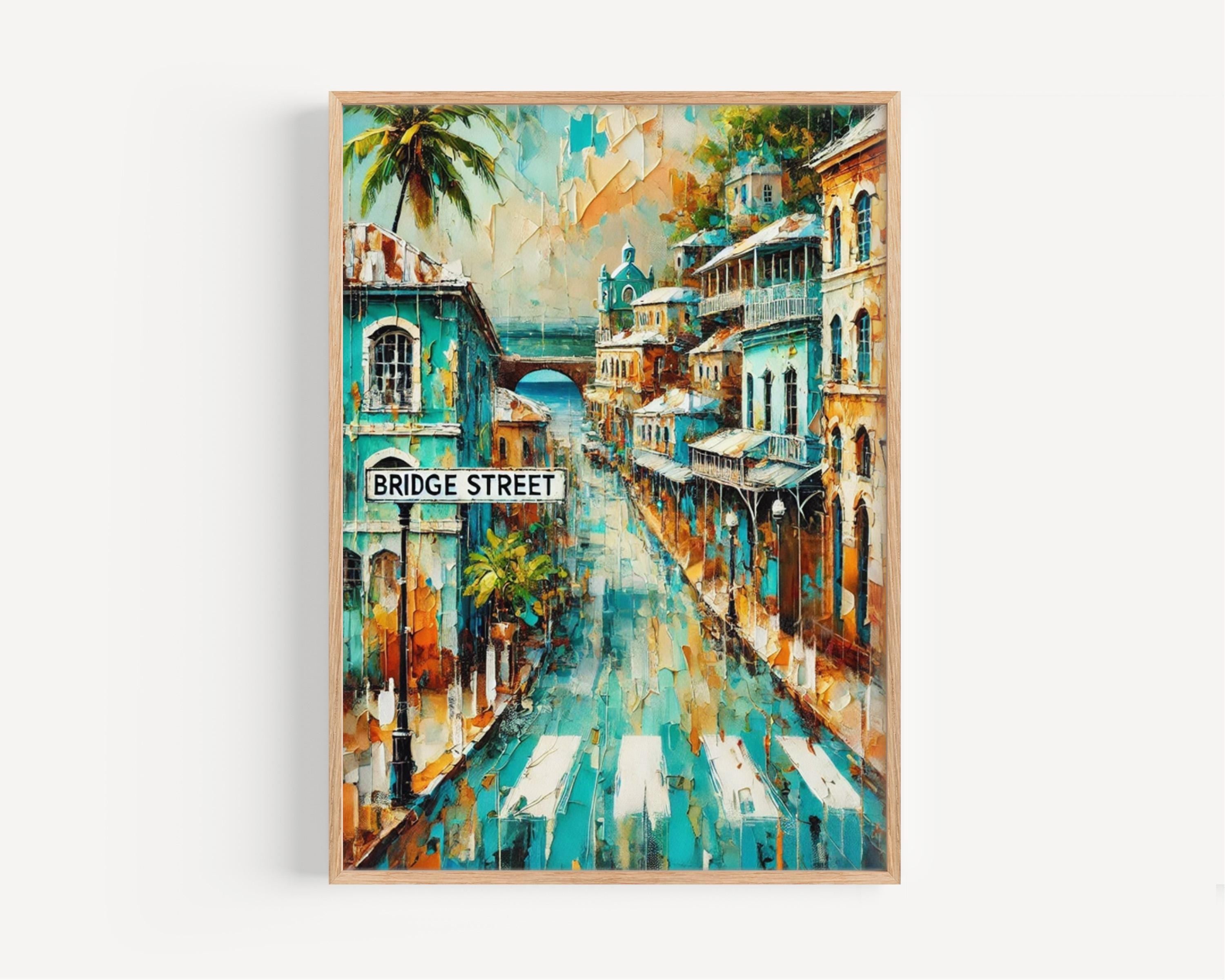 Bridge Street Wall Art - Castries, Saint Lucia