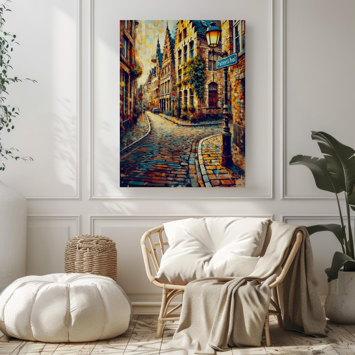 Patershol Travel Print - Ghent, Belgium