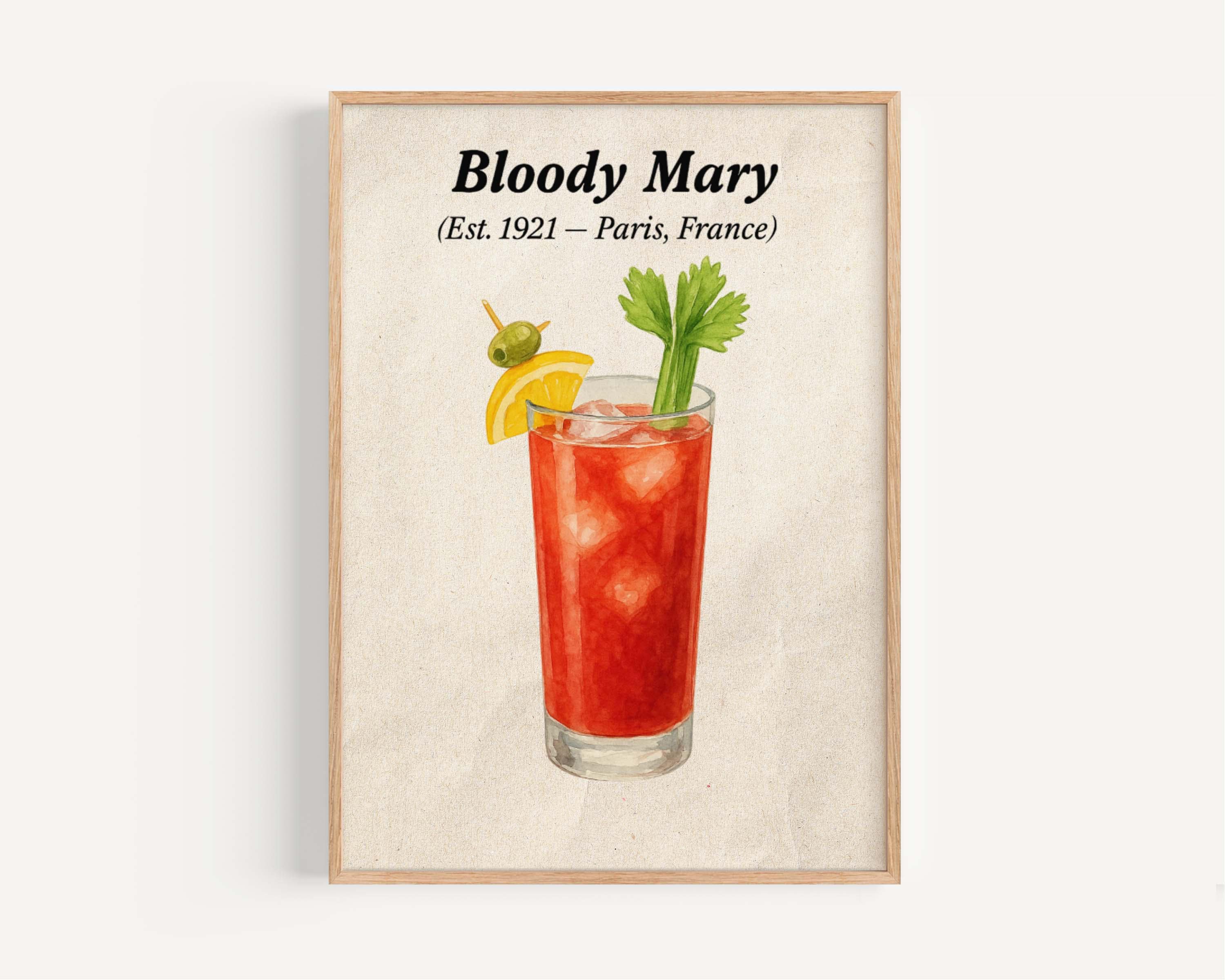 Bloody Mary Wall Art