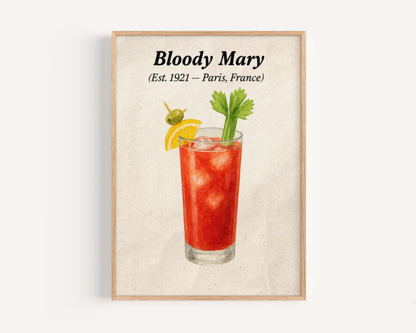 Bloody Mary Wall Art