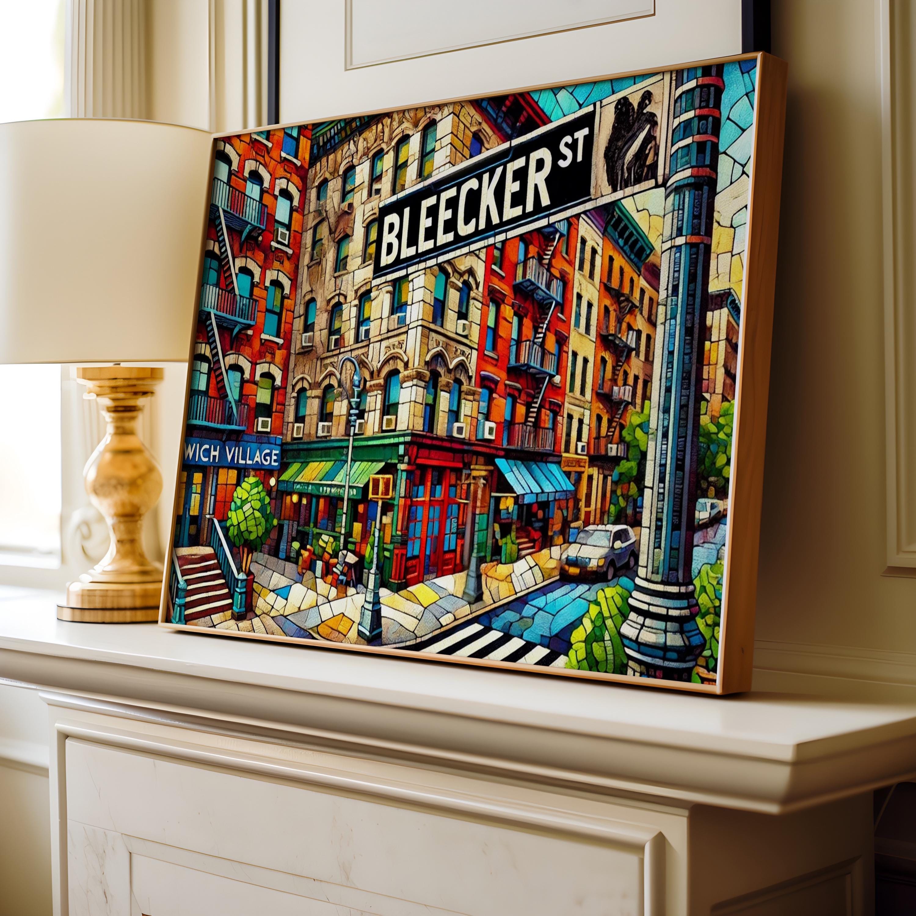 Bleecker Street Wall Art - Greenwich Village, New York, USA