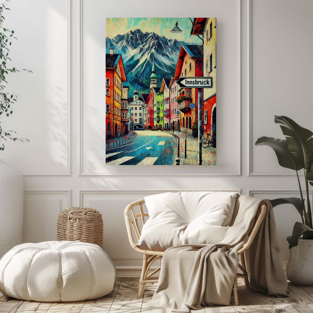 Innsbruck Vintage Poster - Innsbruck, Austria