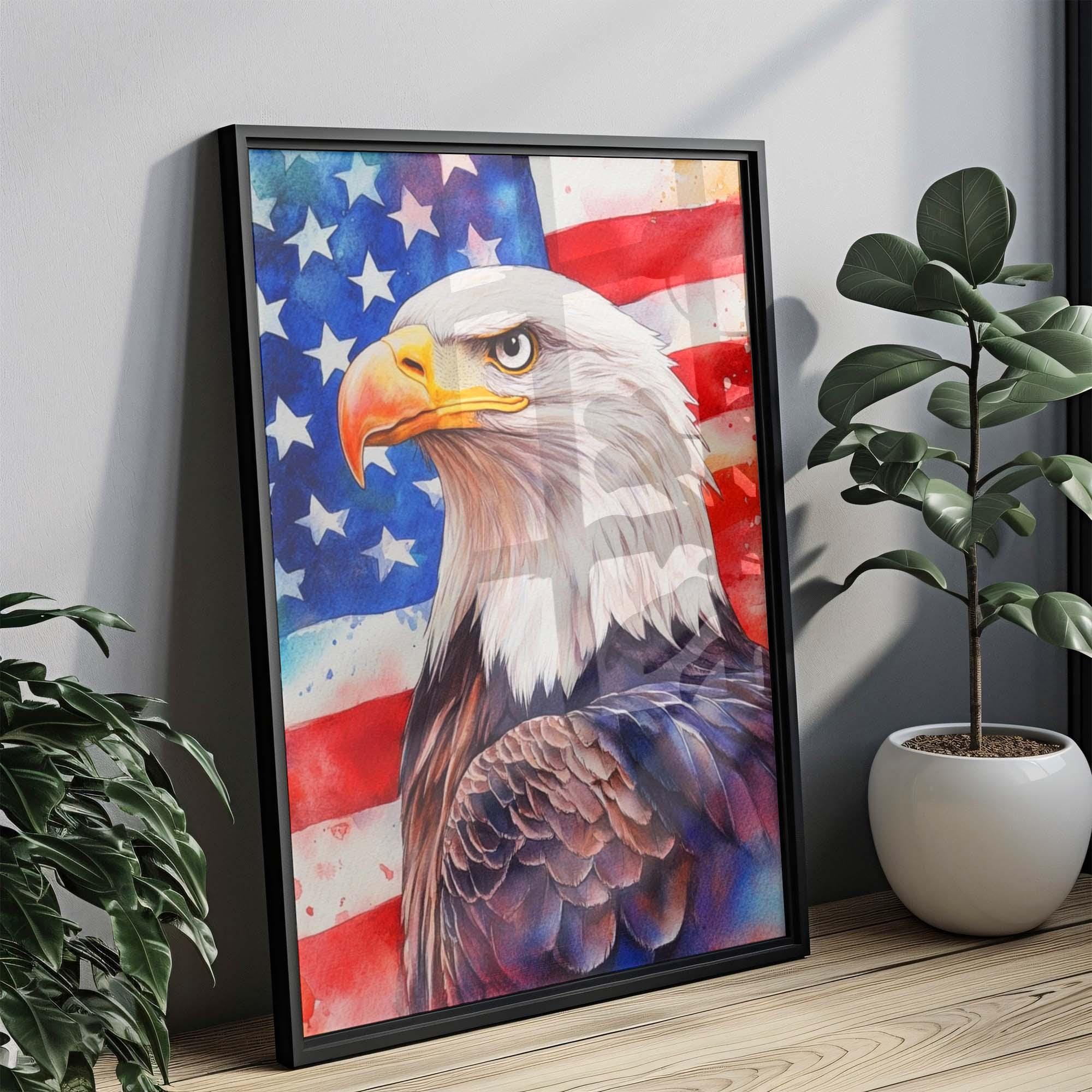 United States Eagle Poster Patriotic - USA