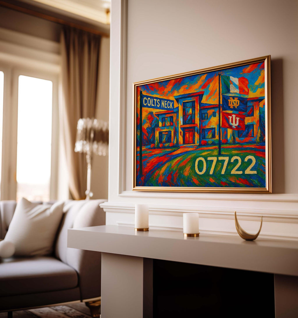 Home Portrait Wall Art Personalized