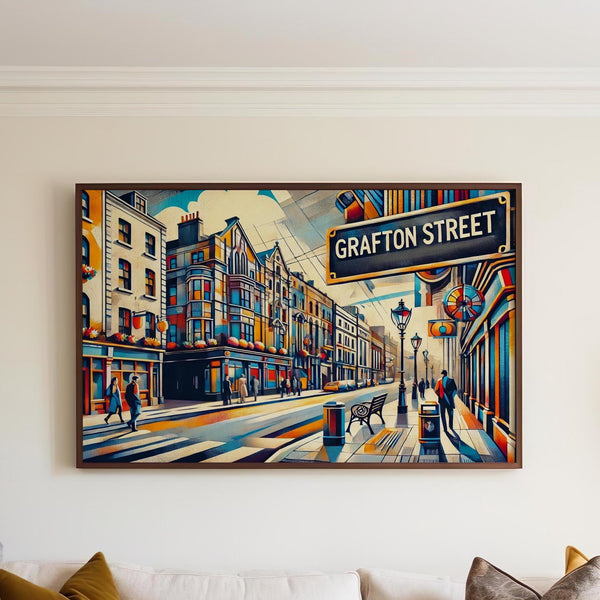 Grafton Street Print - Dublin, Ireland