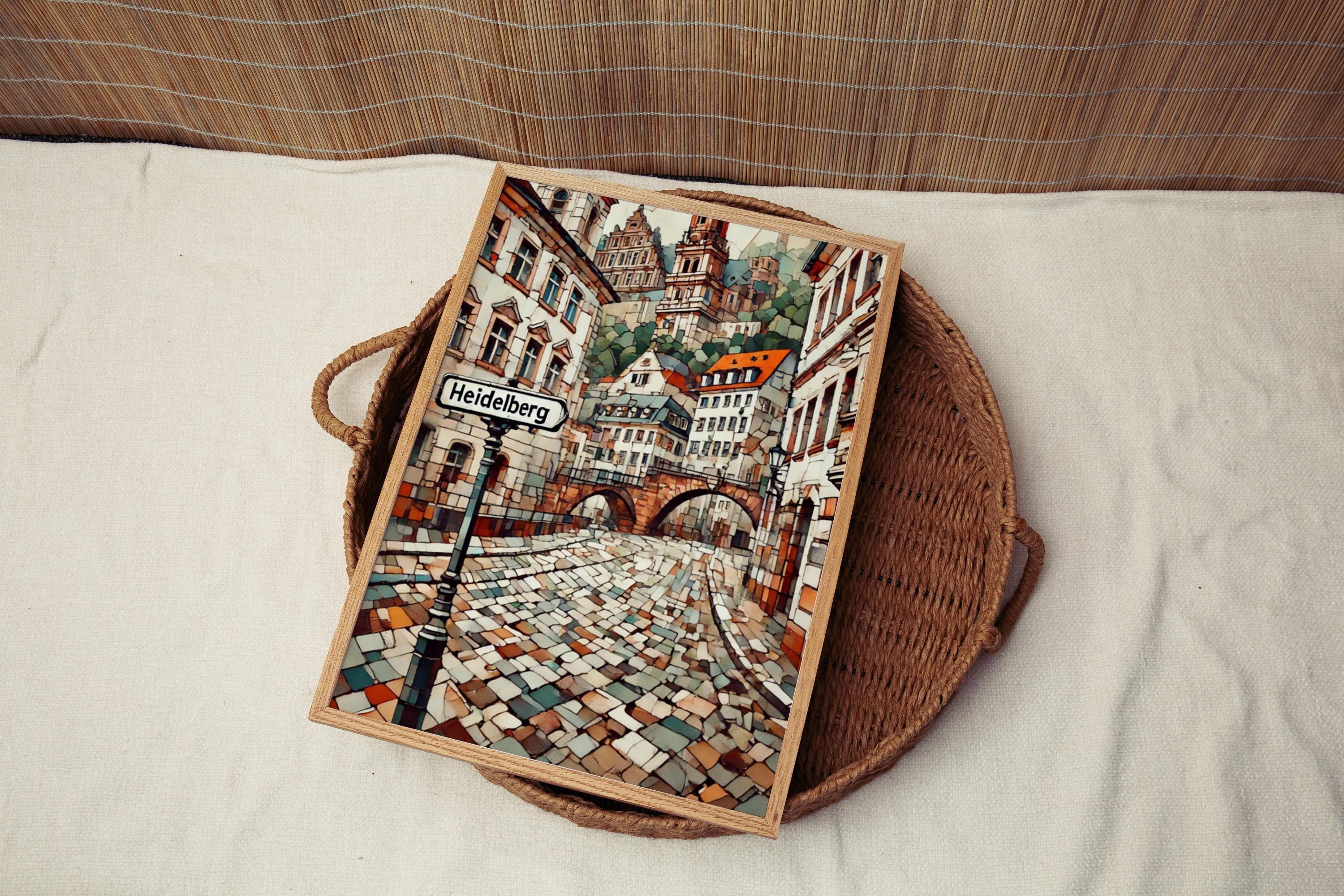 Heidelberg City Print - Heidelberg, Germany