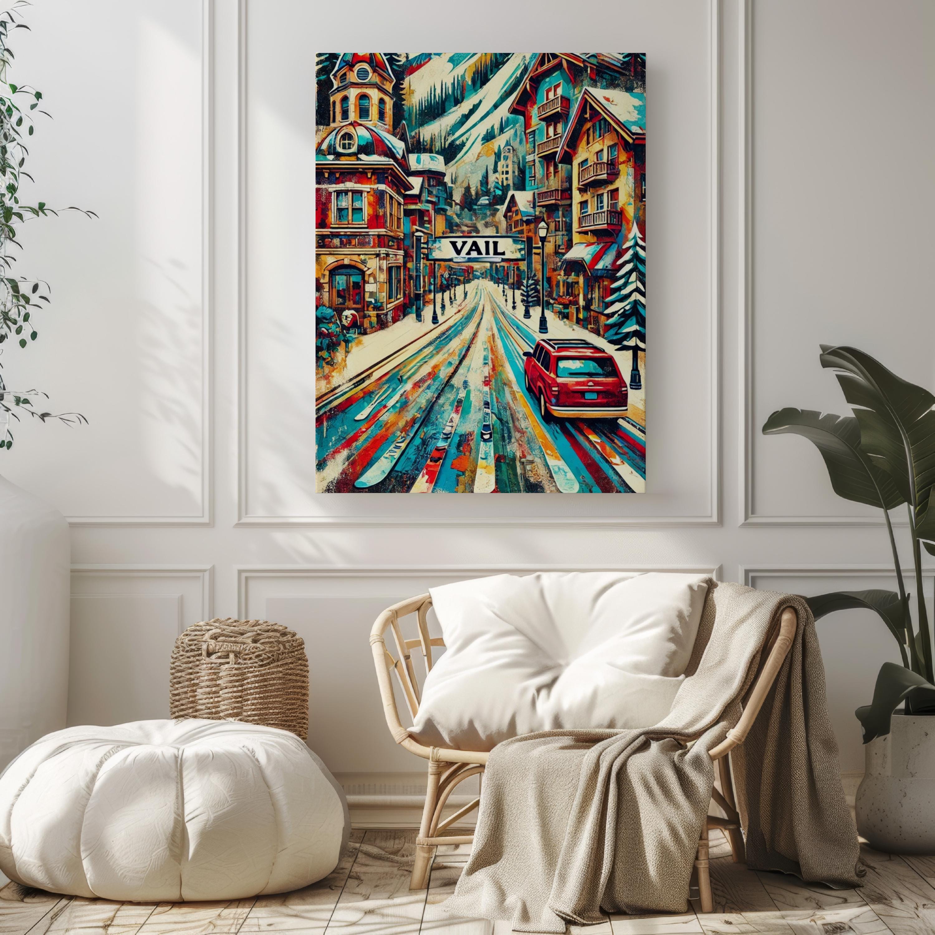 Vail Wall Art - Vail, Colorado, USA