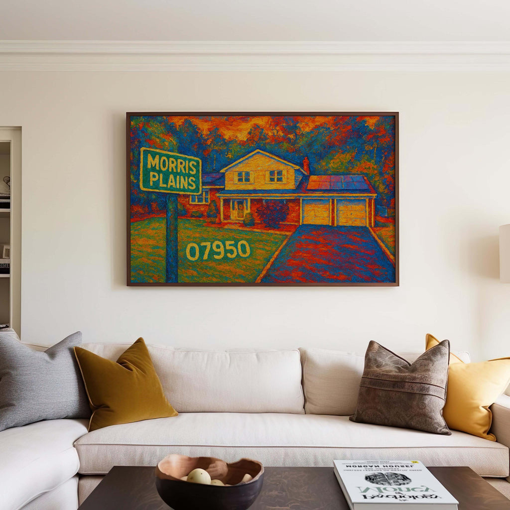 Home Portrait Wall Art Personalized