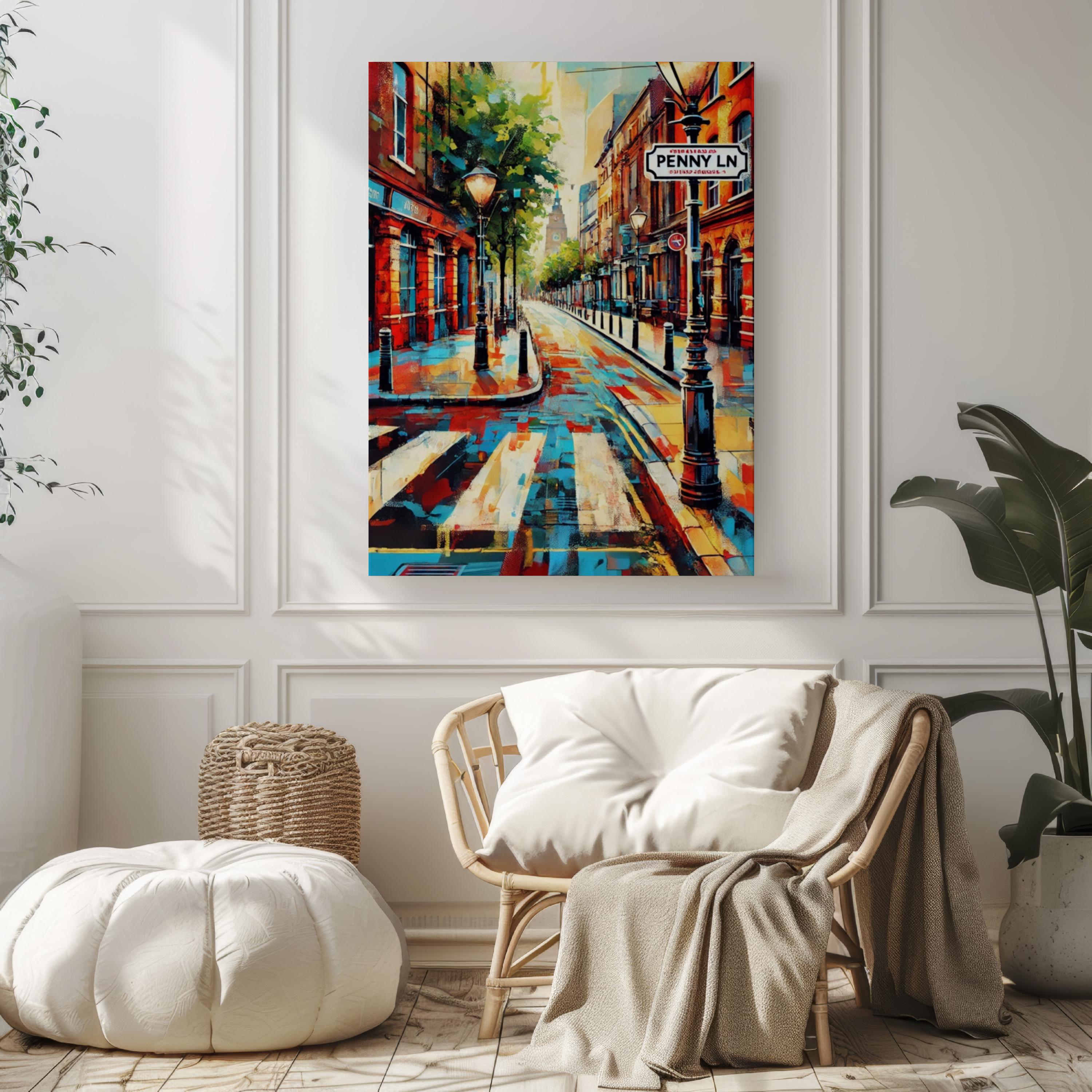 Penny Lane Print Vintage - Liverpool, United Kingdom