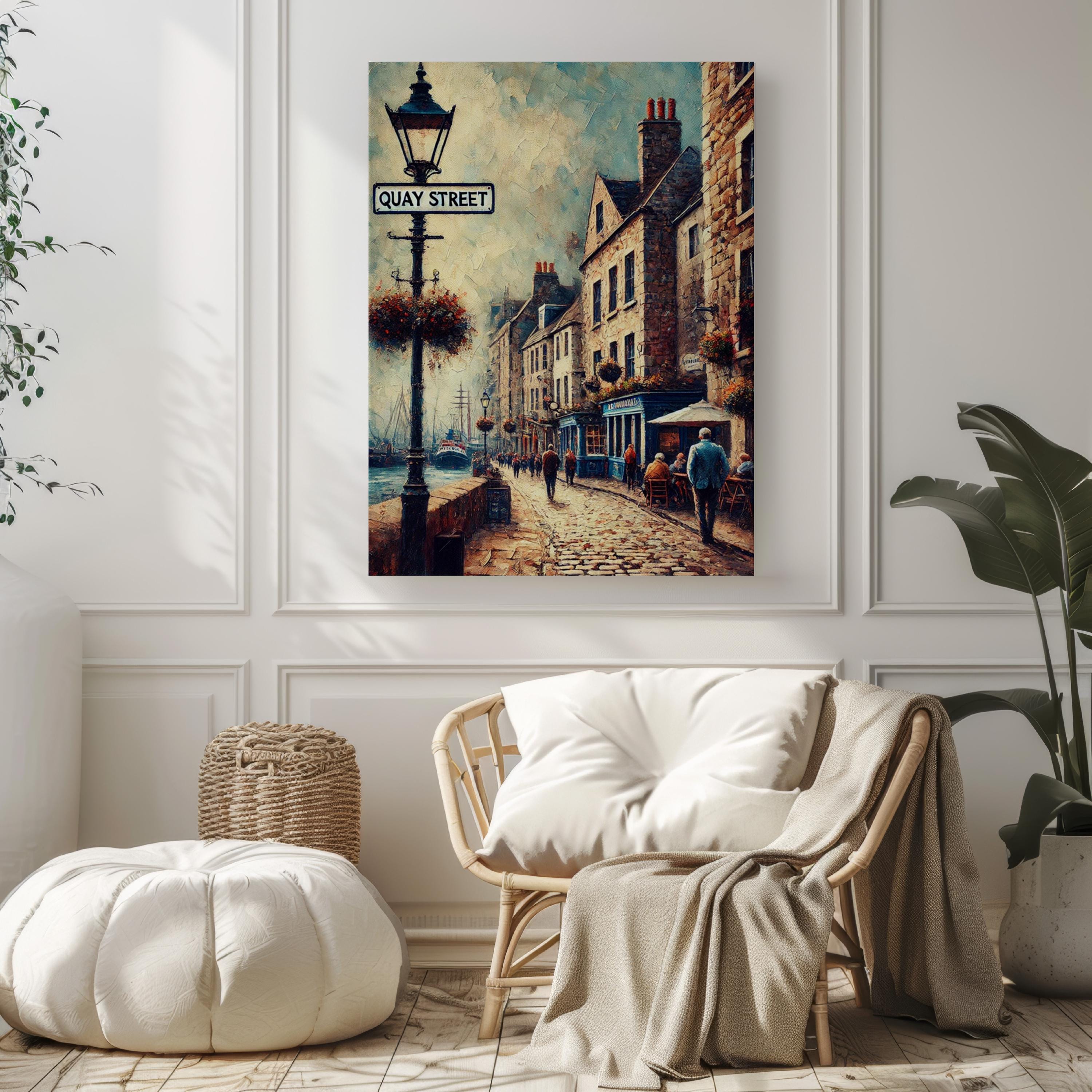 Quay Street Wall Art - Galway, Ireland