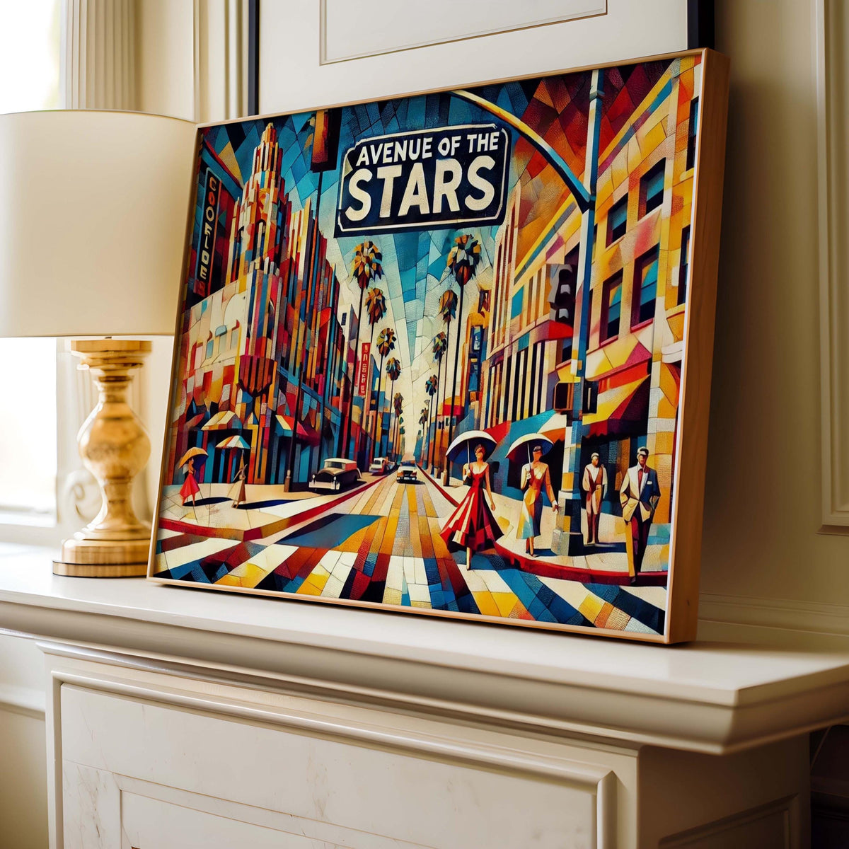 Avenue Of The Stars Print - Los Angeles, California, USA