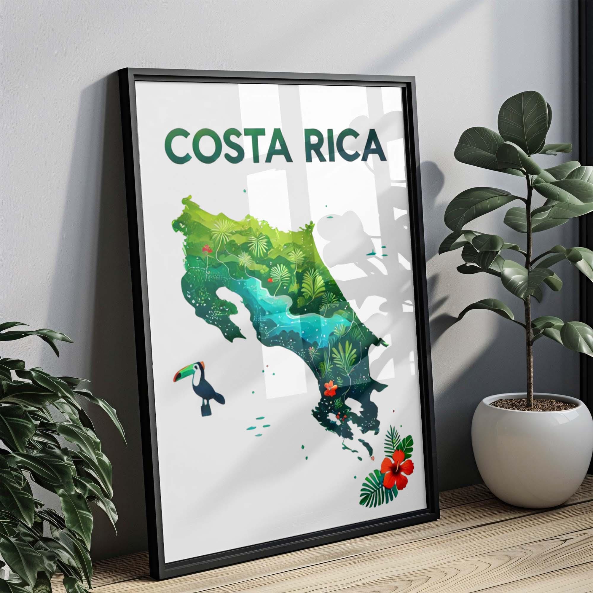 Costa Rica Tropical Print - Costa Rica