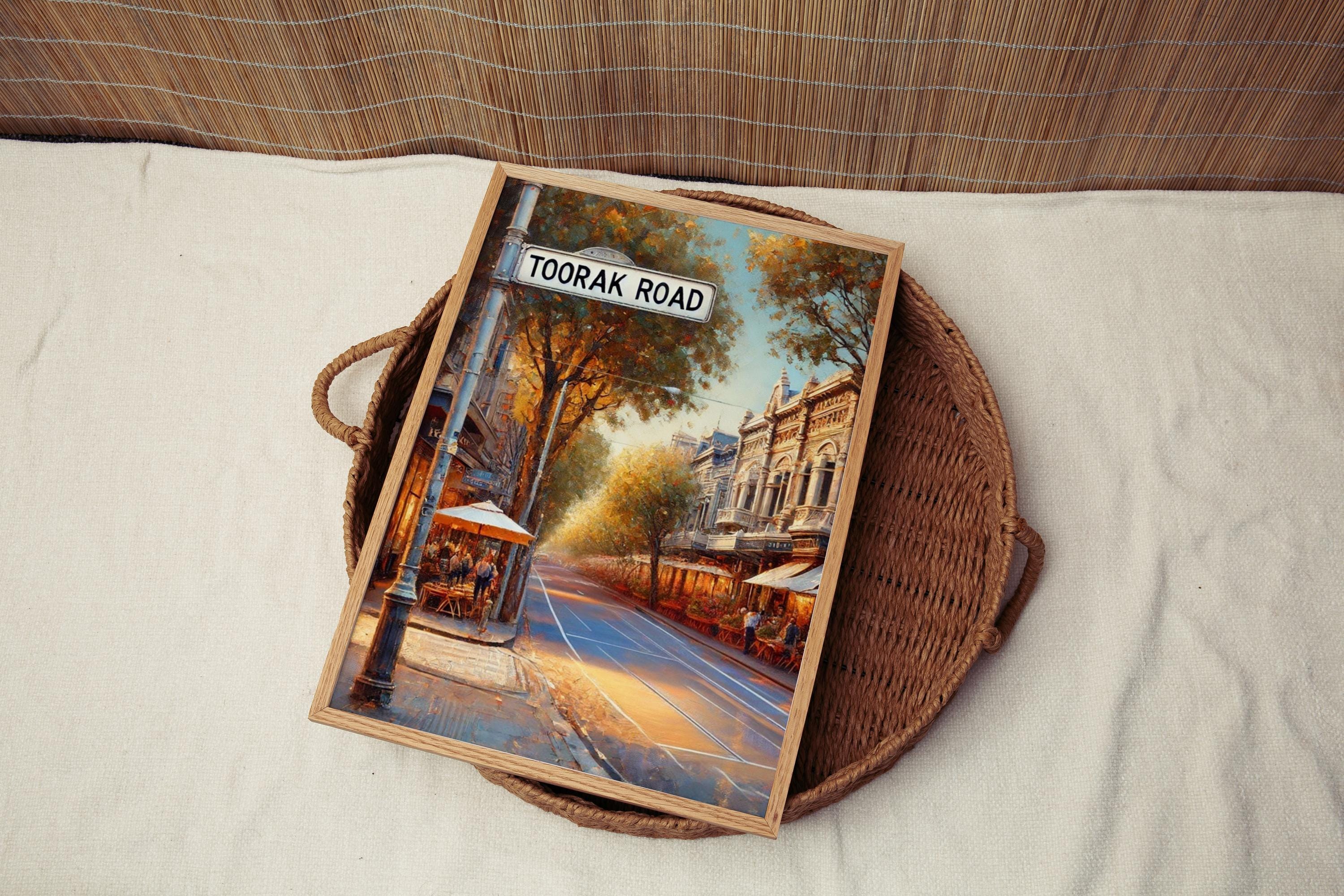 Toorak Road Wall Art - Melbourne, Australia