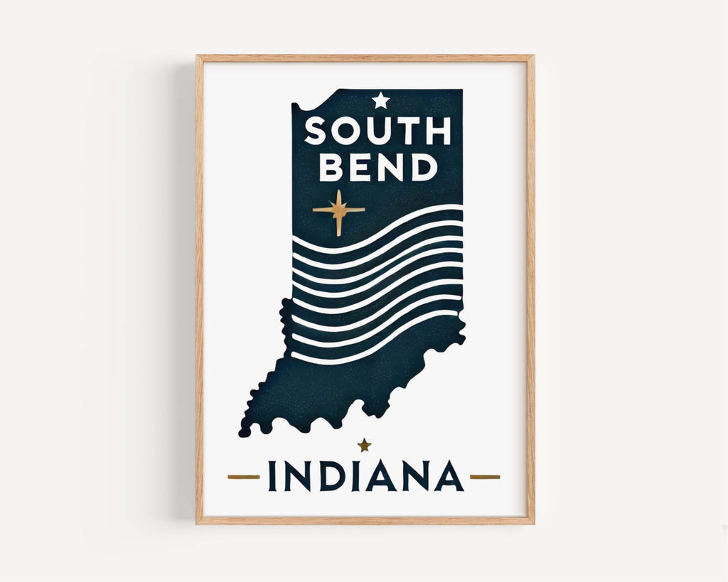 South Bend Print - South Bend, Indiana, USA