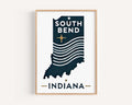 South Bend Print - South Bend, Indiana, USA