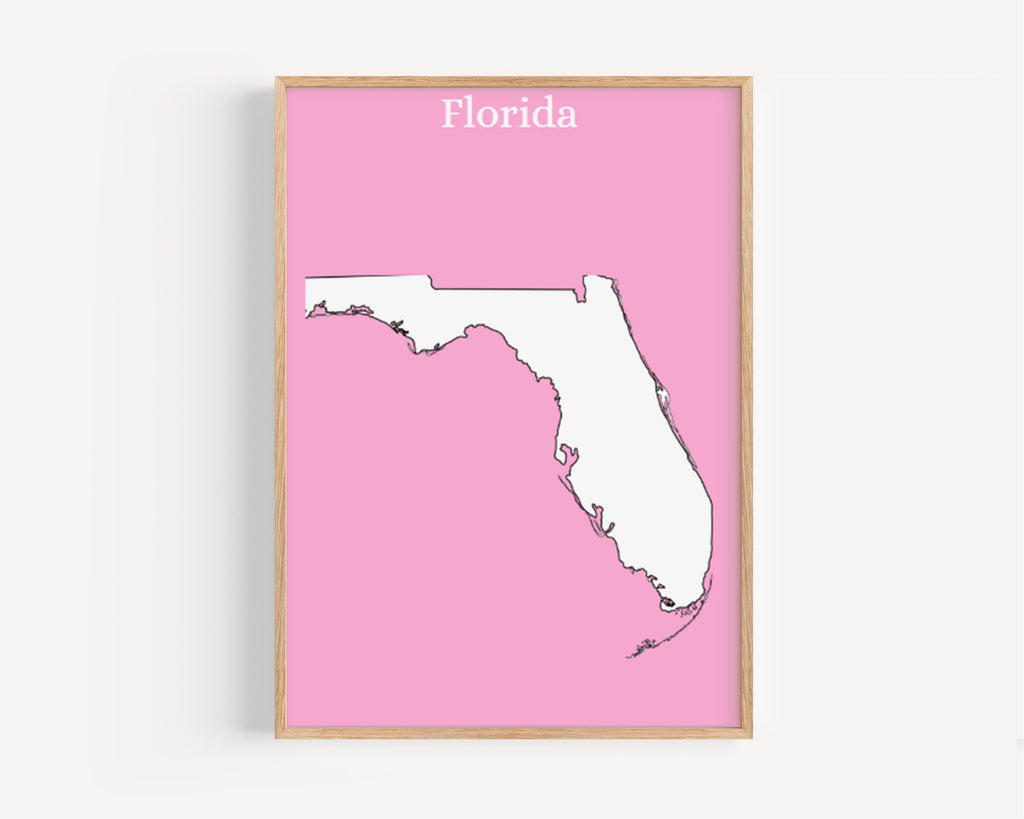 Florida Travel Wall Art - Florida, USA