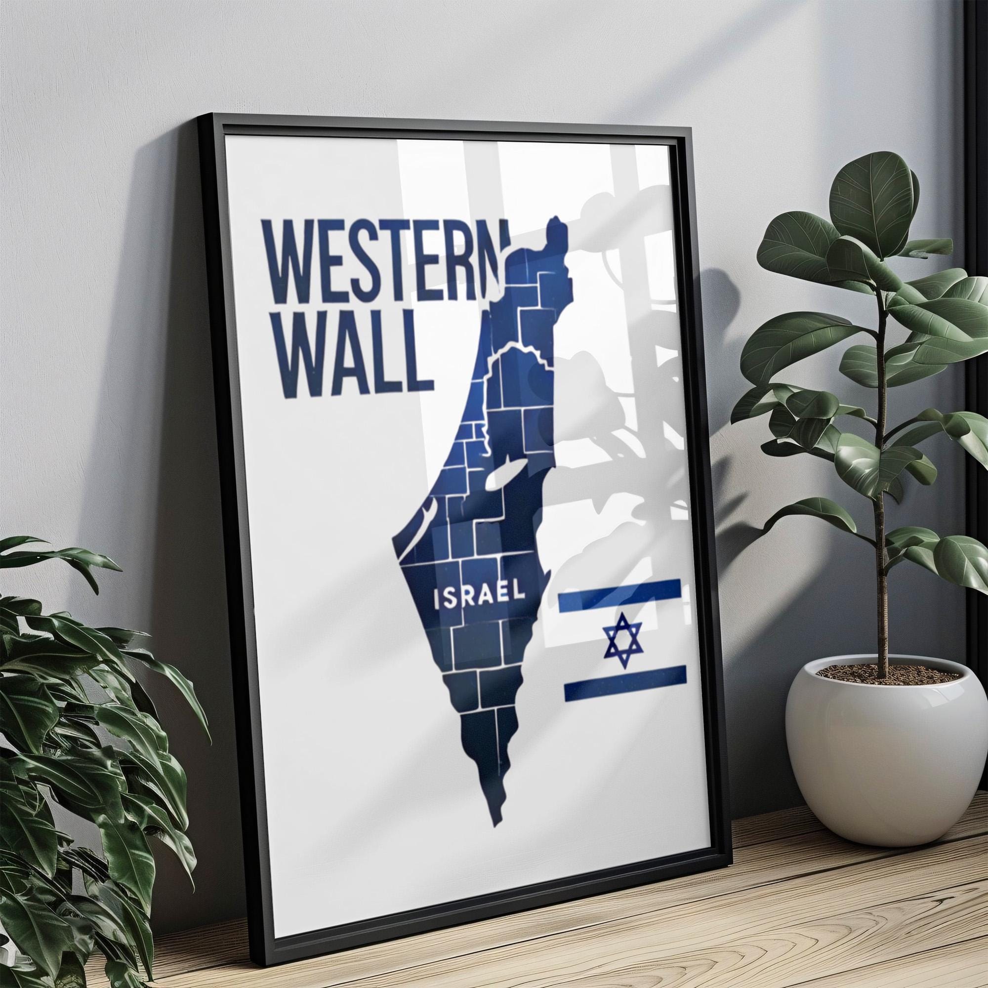 Western Wall Print - Jerusalem, Israel