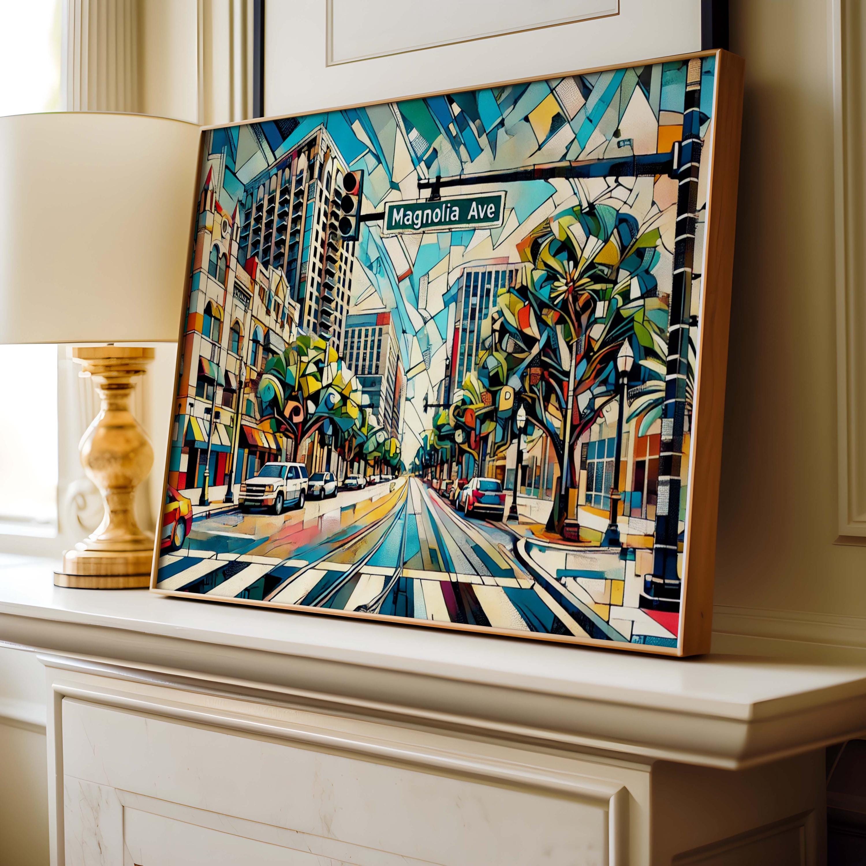 Magnolia Avenue Print - Orlando, Florida, USA