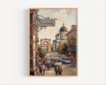Chisinau Moldova Wall Art Print: Eastern European Capital Travel Poster