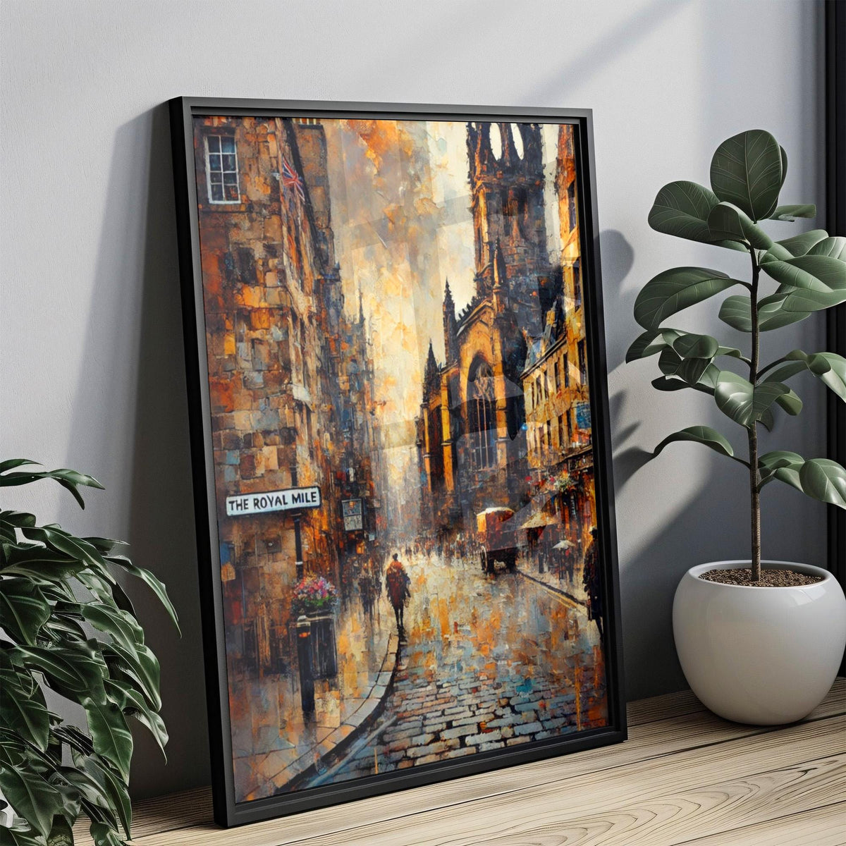 The Royal Mile Print - Edinburgh, United Kingdom