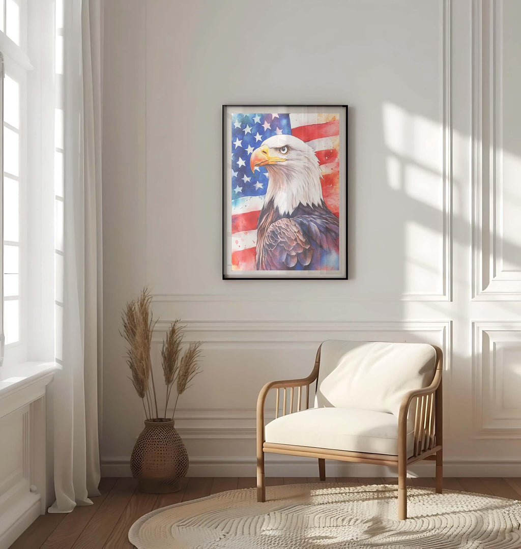 United States Eagle Poster Patriotic - USA
