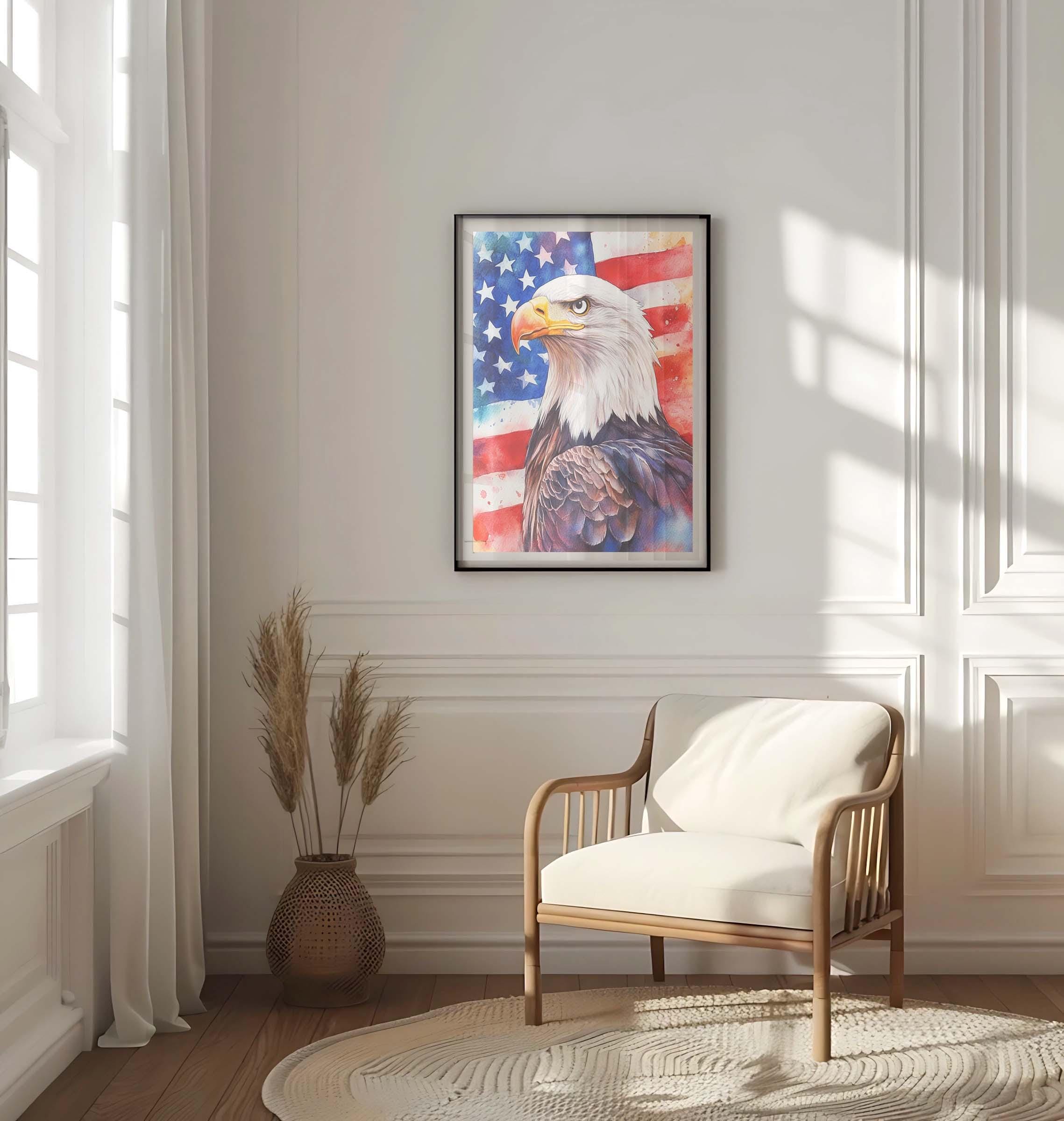 United States Eagle Poster Patriotic - USA