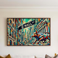 Wall Street Cubism Print - Manhattan, New York, USA