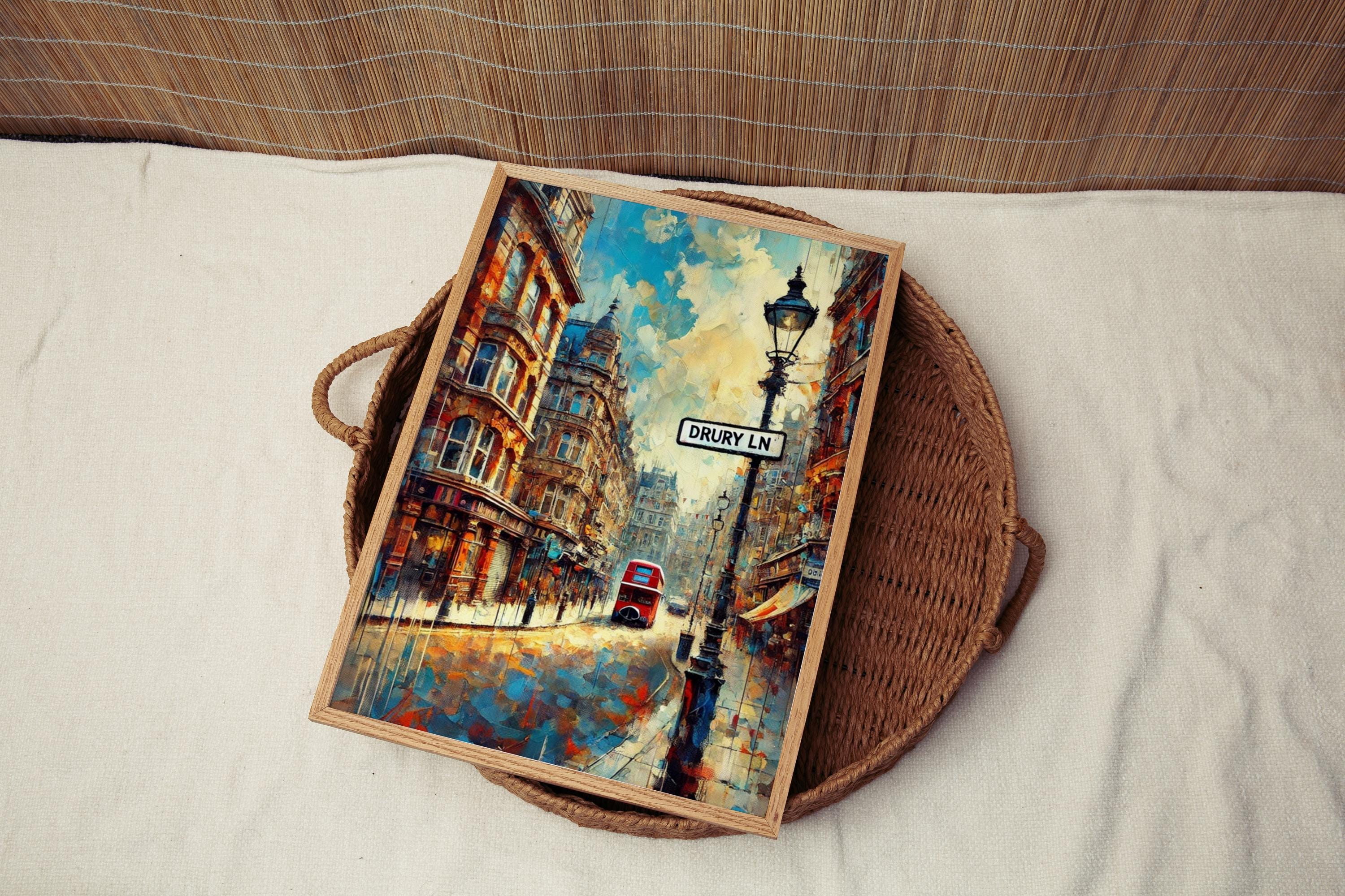 Drury Ln Wall Art Vintage - London, United Kingdom