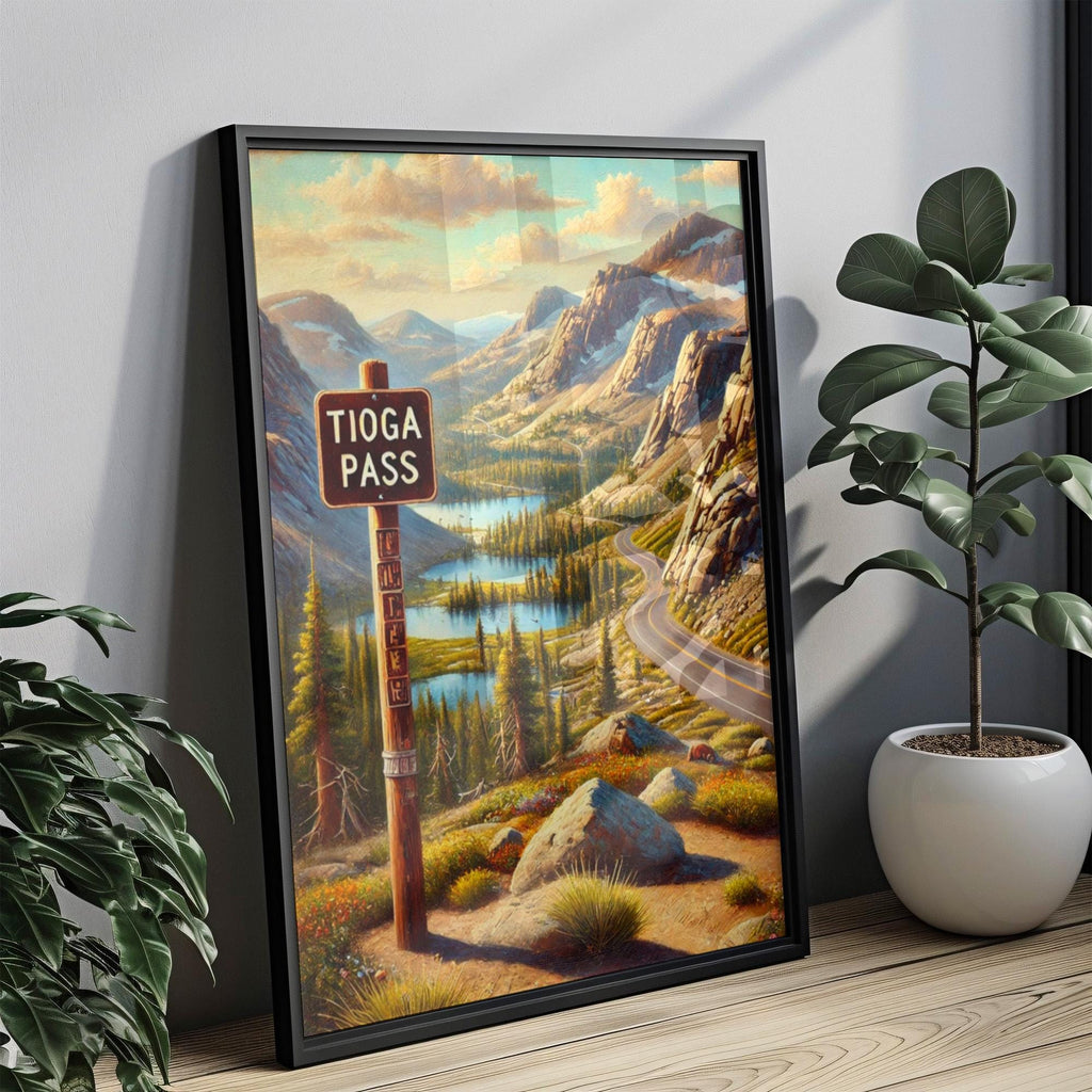 Tioga Pass Poster - Yosemite, California, USA