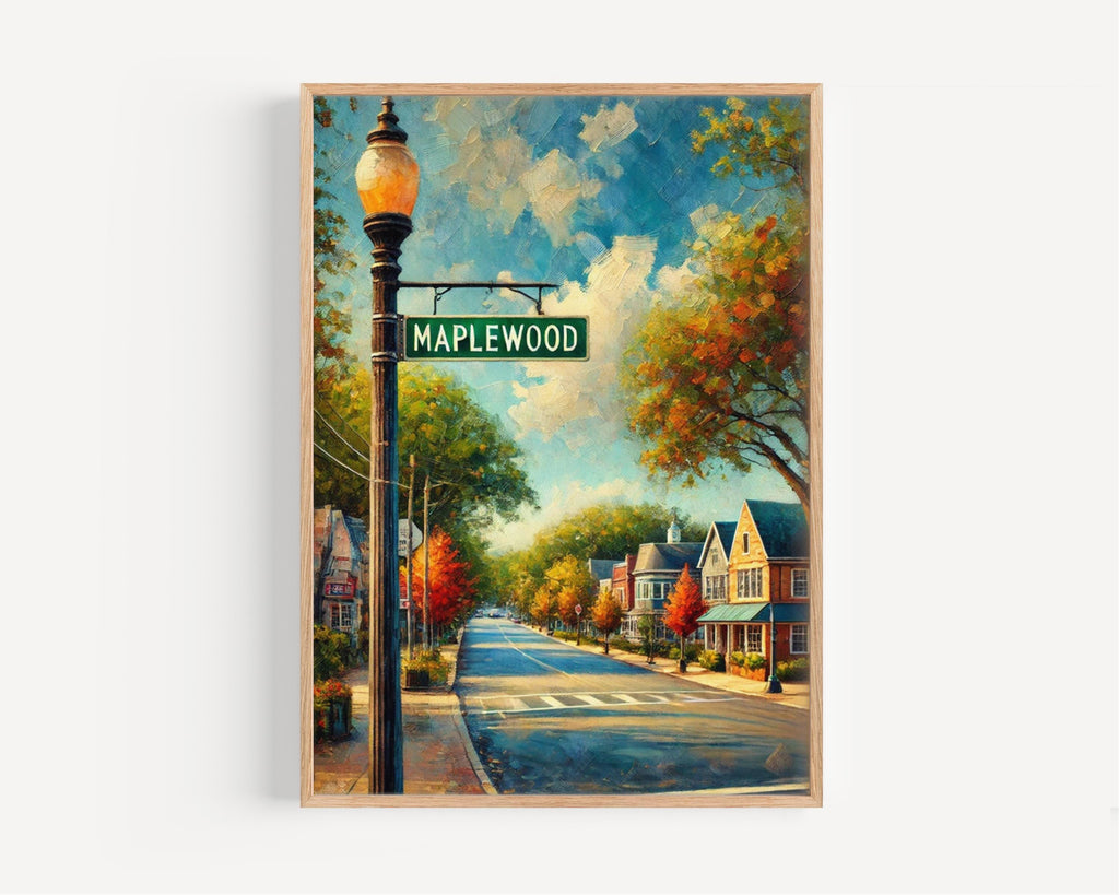 Maplewood Wall Art - Millburn, New Jersey, USA