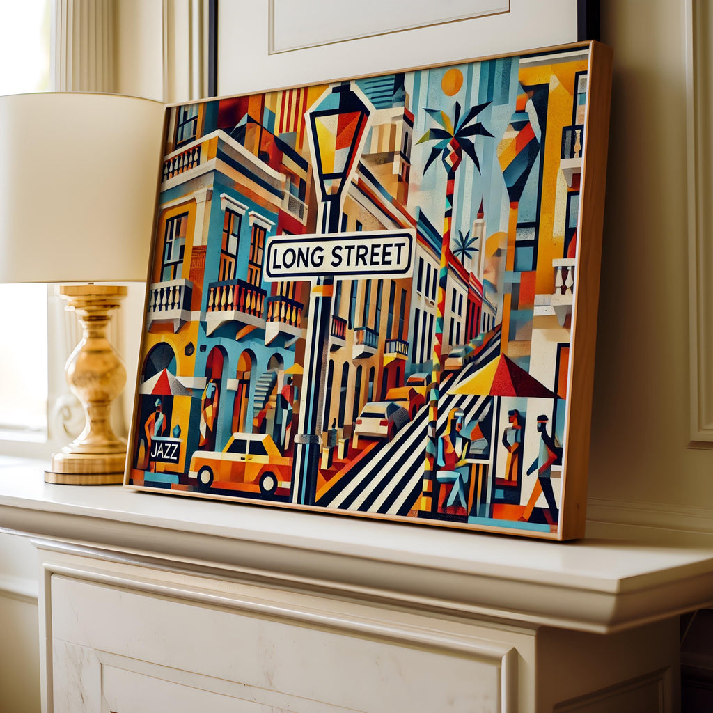 Long Street Print - Cape Town, South Africa