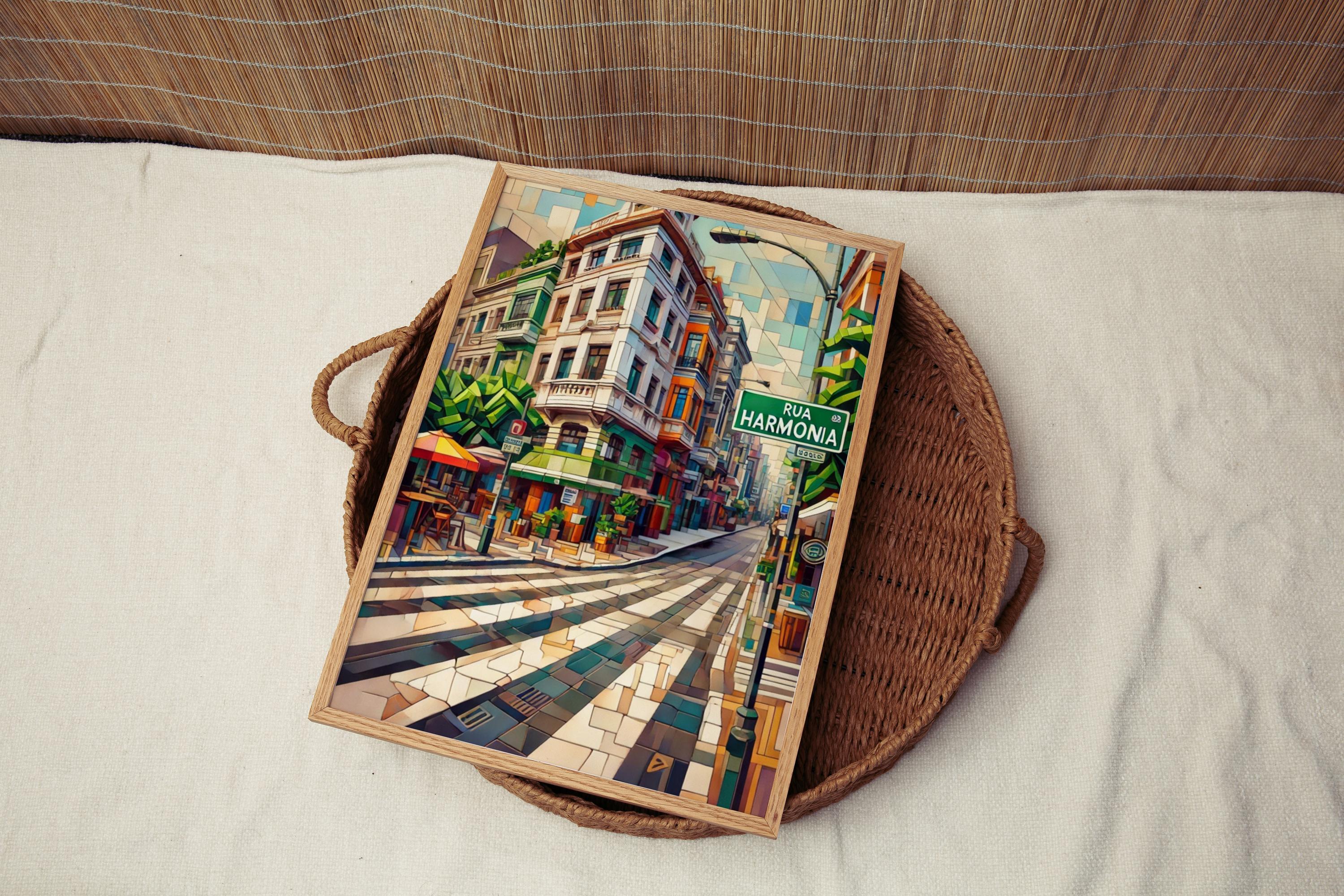 Rua Harmonia Print - São Paulo, Brazil