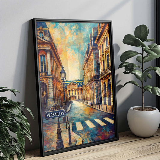 Versailles Art Print - Elegant French Wall Art, Travel Poster, European Decor, Housewarming & France Gift, Versailles Wall Art for Home