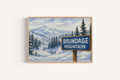 Brundage Mountain Ski Resort Poster - McCall, Idaho, USA